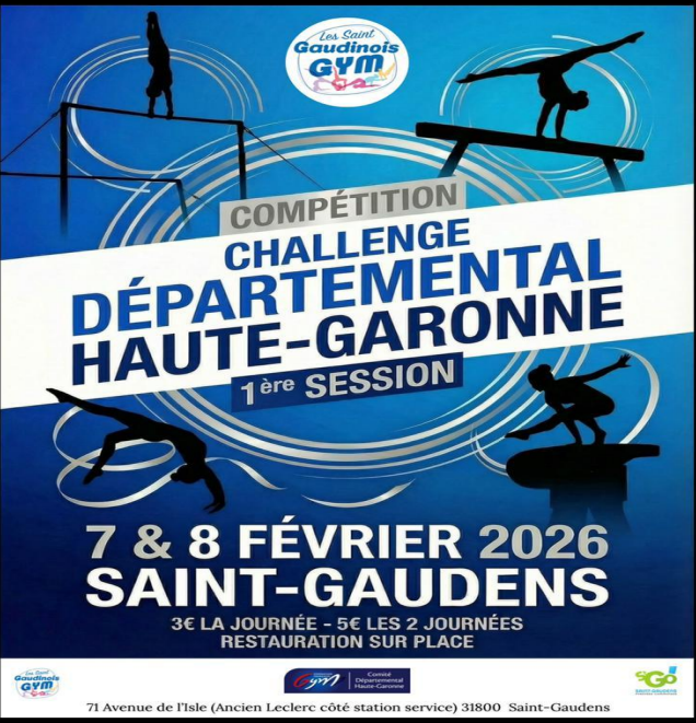 CR Challenge Départemental Session 1 - 7 & 8 février 2026 à St Gaudens