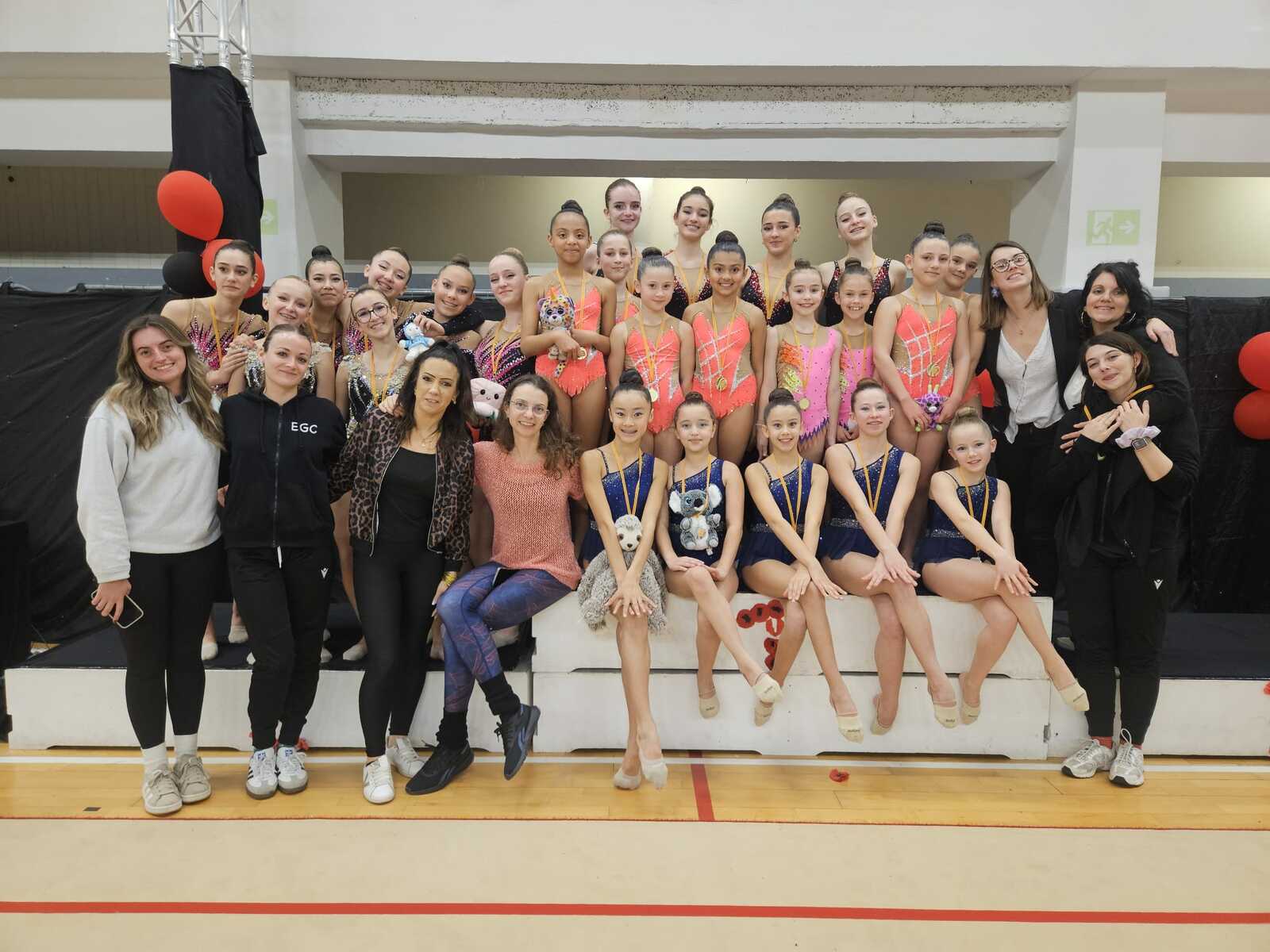 CR de la compétition inter départementale en GR duos et ensembles à Toulouse