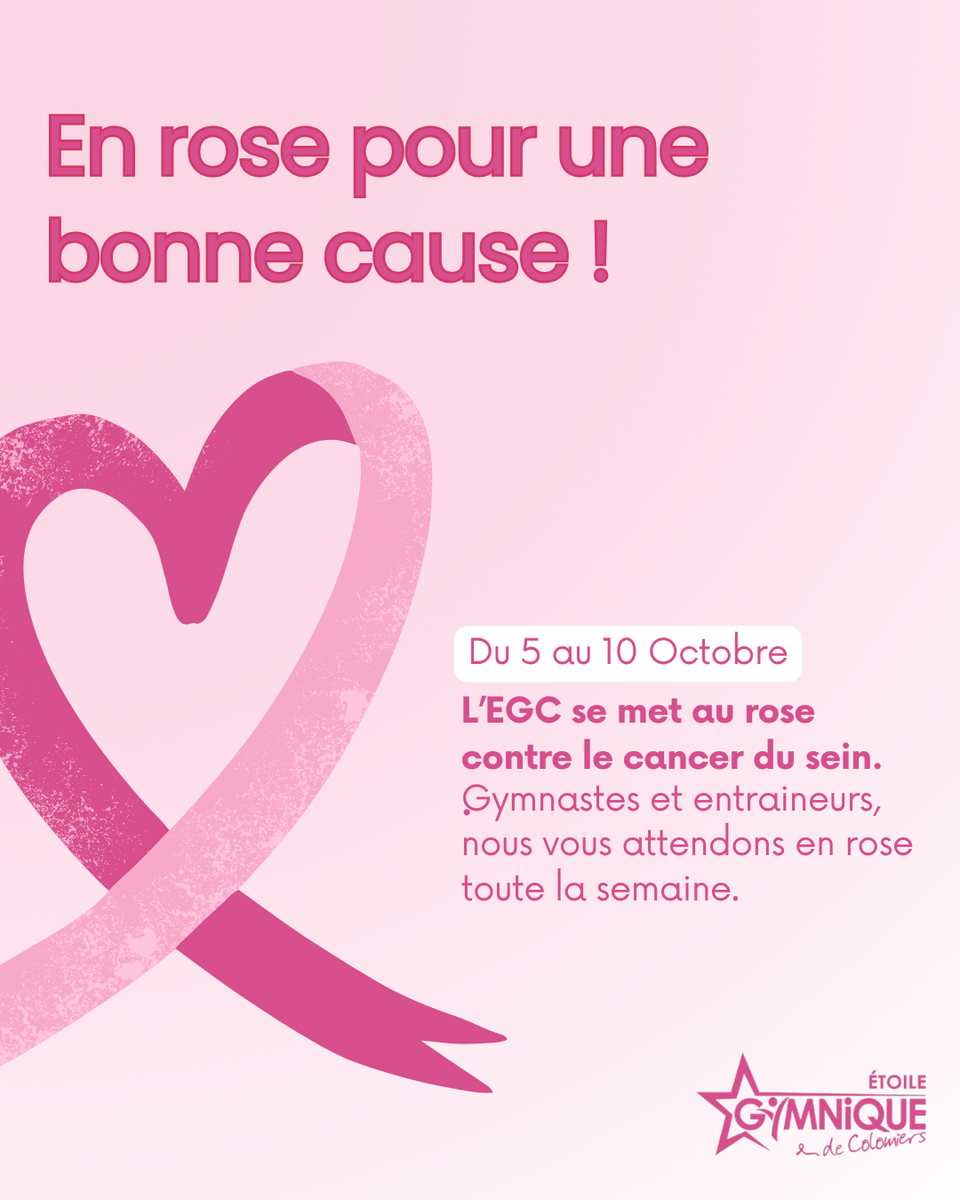 octobre rose à la Maison des Activités Gymniques