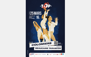 CR du TOP12 Beaucaire/Colomiers, samedi 25 mars à Colomiers
