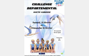 CR Challenge Départemental - du 15 et 16 Février à St Gaudens (31)