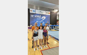CR de la Loulé Cup au Portugal pour 3 de nos gymnastes