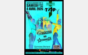 TOP12 - Journée 4 - MATCH DE CLASSEMENT - St Etienne vs Colomiers - Samedi 4 avril à St Etienne