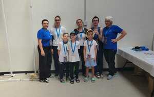 la section Paratrampoline au FESTIGYM  remporte pleins de titres.