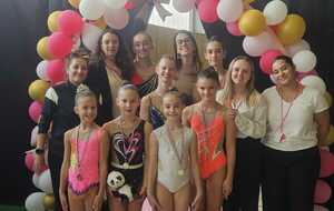 CR du championnat départemental en GR individuelle  week end du 10 et 11 oct
