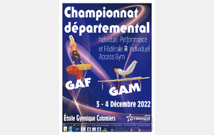 Championnat départemental GAM/GAF - Indiv Perf / Fed A Indiv et Access Gym GAM/GAF/TR