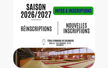Réinscriptions - Inscriptions
