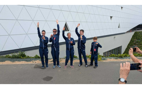 CR du championnat de France Para trampoline à POITIERS et retour de la sélective 4 