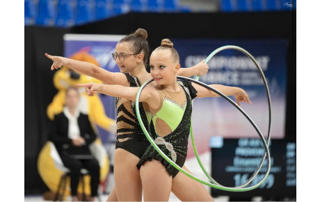 CR du championnat de France GR ensembles et duos à Paris 