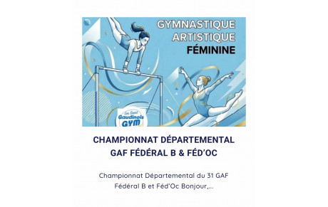 CR Championnat départemental Fed B &amp; Fed' Occ - 21 et 22 mars à St Gaudens