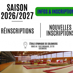 Réinscriptions - Inscriptions