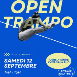 Portes ouvertes au trampoline samedi 12septembre 14h16h
