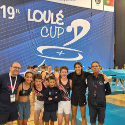 Retour de la Loulé cup pour 4 trampolinistes